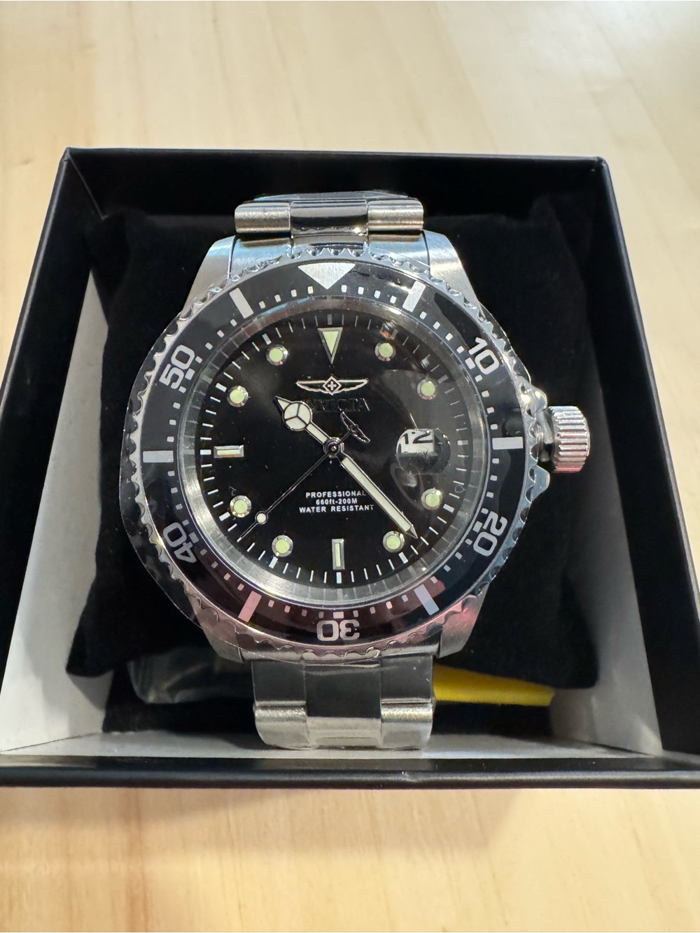 Invicta Pro Diver Anchoris Men’s Stainless Steel 37.5mm Watch, NWT